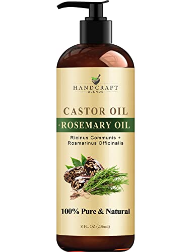 Handcraft Blends Organic Castor Oil - 16 Fl Oz - 100% Pure and Natural