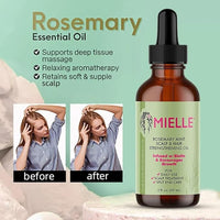 Mielle Organics Rosemary Mint Light Scalp & Hair Strengthening Oil, 100 ML